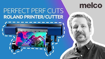 Make Perfect Perf Cut Stickers with the Roland TrueVis Printer Cutter