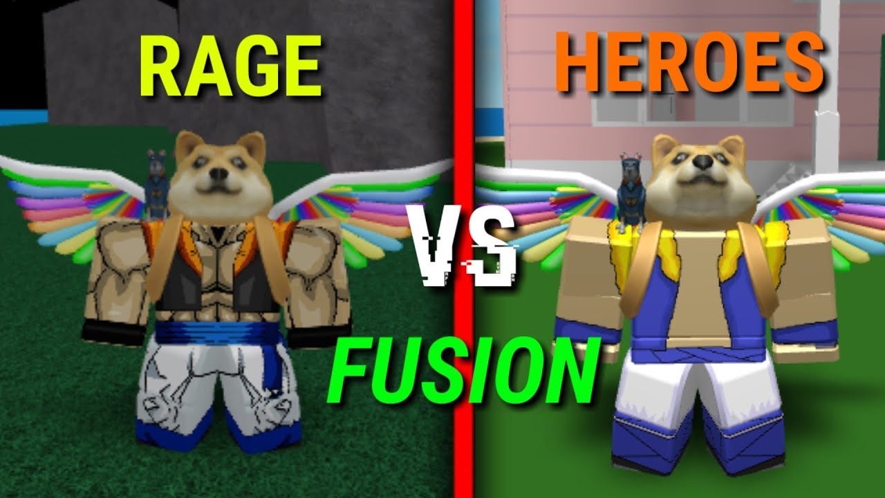 Fusion Dragon Ball Rage Vs Heroes Youtube - quien gano los 50 robux torneo en dragon ball rage youtube
