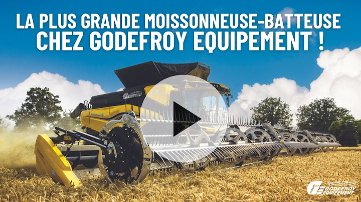 Démonstration publique de la plus grosse moissonneuse-batteuse du monde : la CR11 ! 🌾