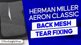Replacing the back mesh