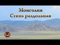 Монголия.  Степь раздольная