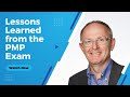 Top Lessons Learned from the 2021 PMP® Exam