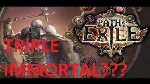 [POE 3.19] Triple Immortal Juggernaut tanks uber maven memory game and brain blast