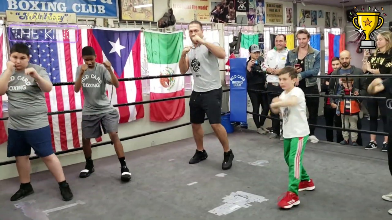 Kubrat Pulev and Tervel WILD CARD Boxing Club LA Пулев с българчетата