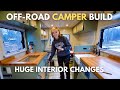 Huge interior changes to our unimog camper  ultimate diy expedition vehicle 4x4 truck build 13
