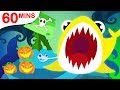 Baby Shark Family Compilation! Origami, Crab & Colours by Little Angel: Nursery Rhymes & Kids Music