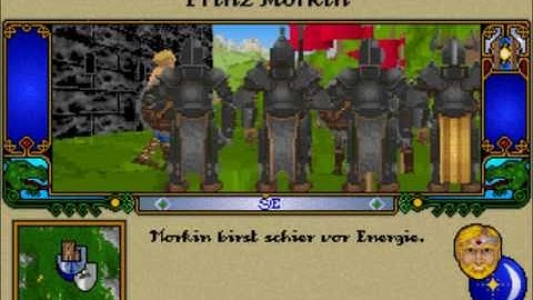 Lords of Midnight III: The Citadel (MS-DOS) Intro und Gameplay