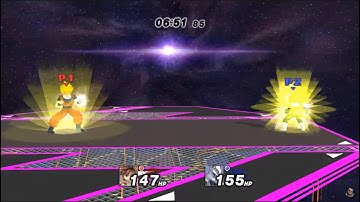 [TAS] Super Smash Bros. - Project M Turbo Mode: Goku vs Vegeta