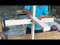 Excellent woodworking idea from old wood cable coils // Building Century Modern Coffee Table -  DIY!