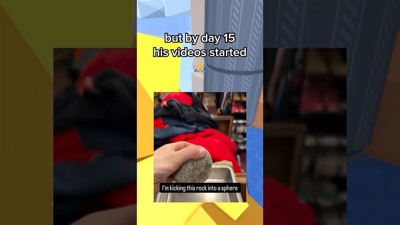Kicking a Rock Until It's a Sphere 😭🙏 #roblox #robloxrant #rblx #relatable #rorants