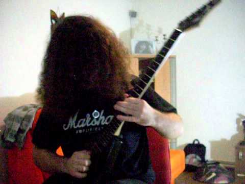 Megadeth Tornado Of Souls(cover by Daniel)