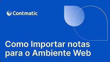 Como Importar notas para o Ambiente Web