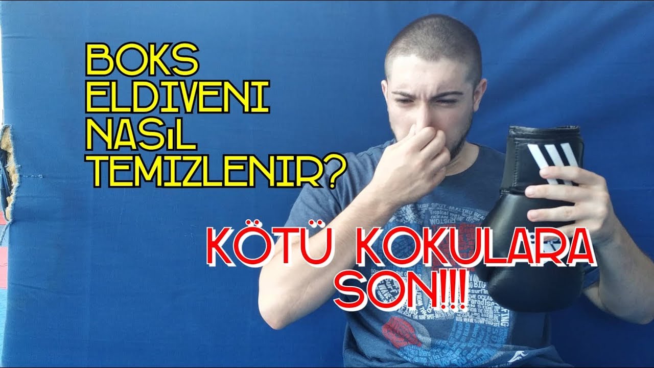 BOKS ELDİVENİ NASIL TEMİZLENİR ?? KÖTÜ KOKULARA SON!!