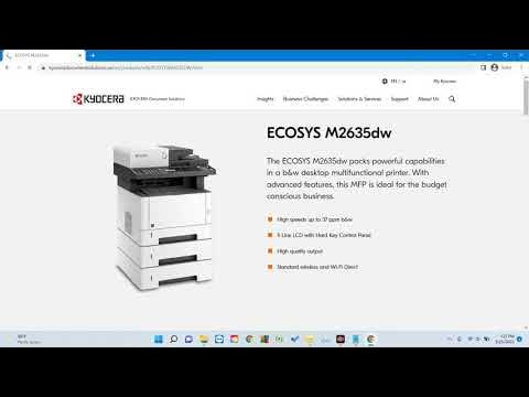 Ecosys m2035dn драйвер