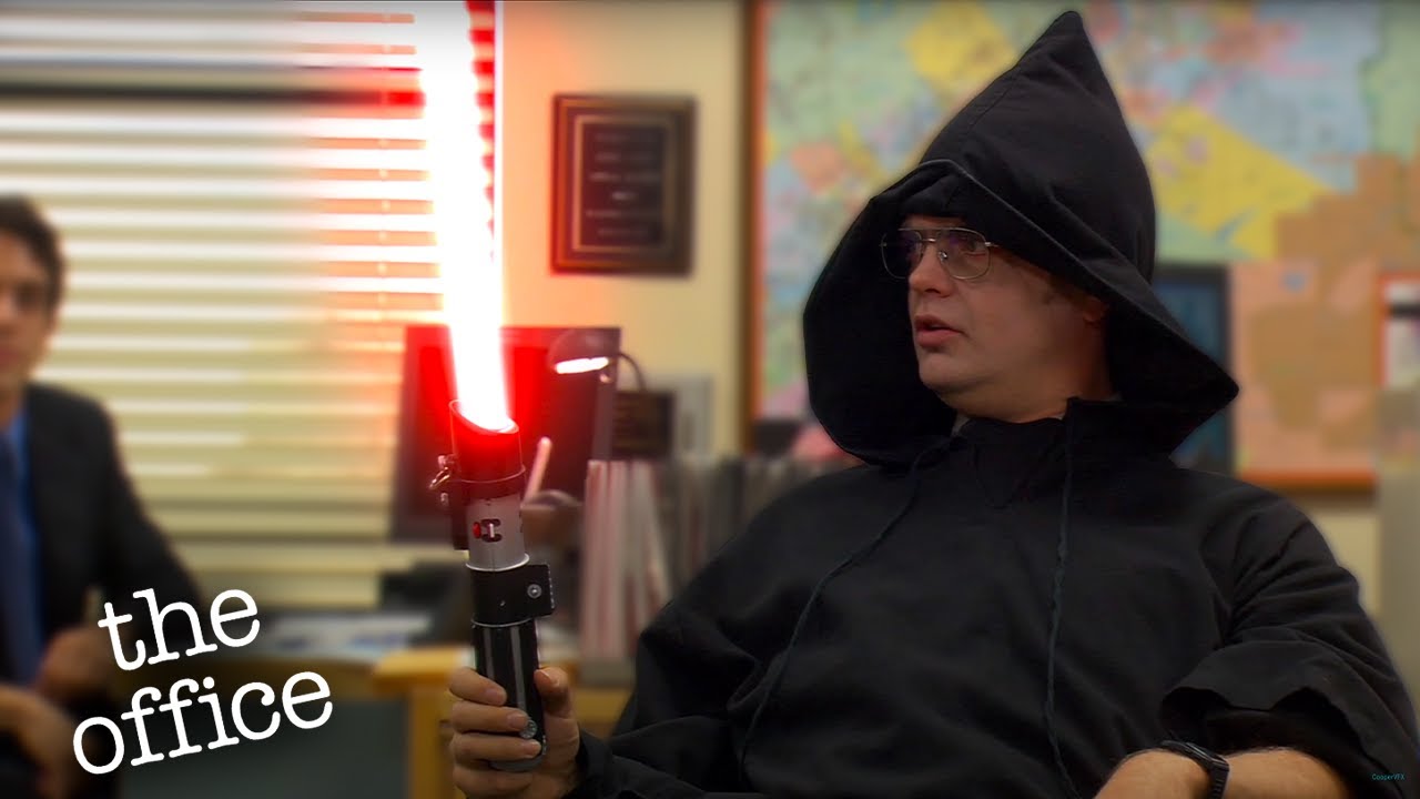 Dwight Gets a Real Lightsaber | StarWars x The Office Edit