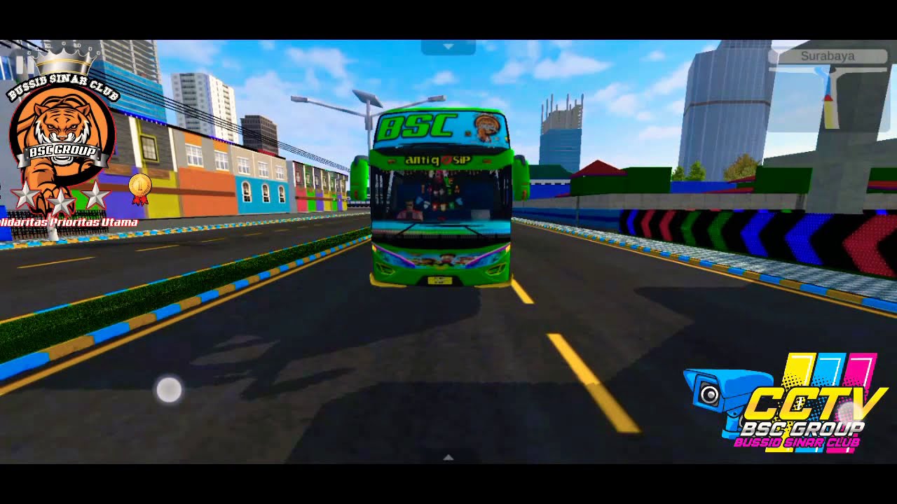 Bus SHD beraksi di jalur surabaya - YouTube