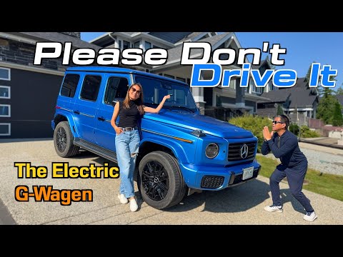 2025 Mercedes G580 +EQ Technology / OMG She's in LOVE 😍