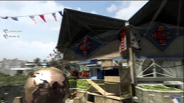 Blackops Tomahawk Across The New Map Stadium in Search & Destroy