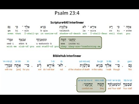 Hebrew Prefix Chart