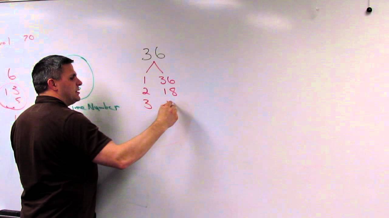 Math 70 Factors YouTube