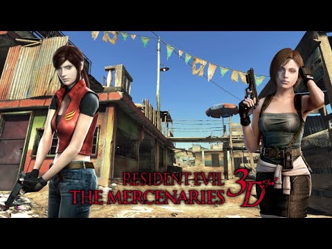 Resident evil The Mercenaries 3DS - Claire/Jill (co-op)