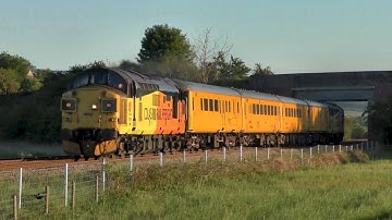 Class 37s in action on the York to Scarborough line..