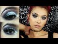 New Years Eve Makeup Tutorial Ombre Glitter Cut Crease | Full Face