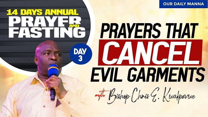 14 DAYS 2025 JULY FASTING - THE GARMENT CHANGER - DAY 3