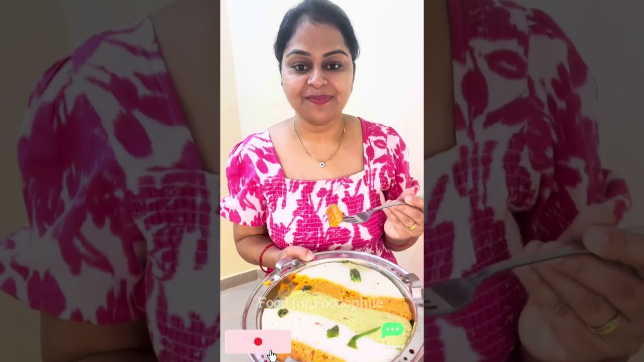 Tricolour 🇮🇳 dhokla recipe for Independence Day|| Natural Colour|| Tiffin Box Recipe||
