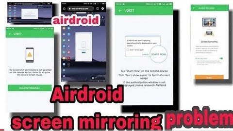 airdroid screen mirroring problem । how to fix airdroid screen mirroring problem ।
