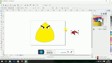 Tutorial Membuat Angry Bird Dengan CorelDRAW
