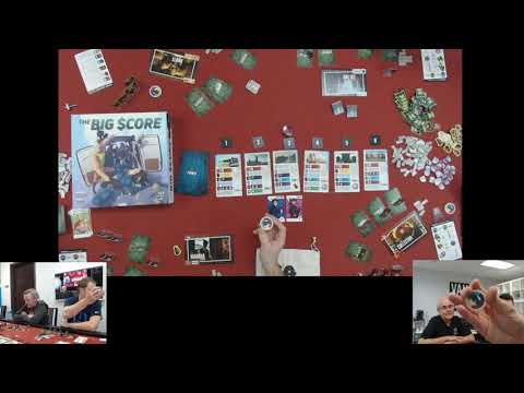 The Big Score: Tutorial and Playthrough With Van Ryder Games | Tabletop Gaming | Spring Showcase