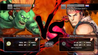 RAGEBAIT TECHNIQUE | Ryu vs Blanka | USF4 | Online Ranked Match | Ultra Street Fighter 4