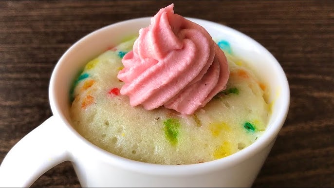 2 Ingredient Ice Cream Microwave Mug Cake - Love Swah