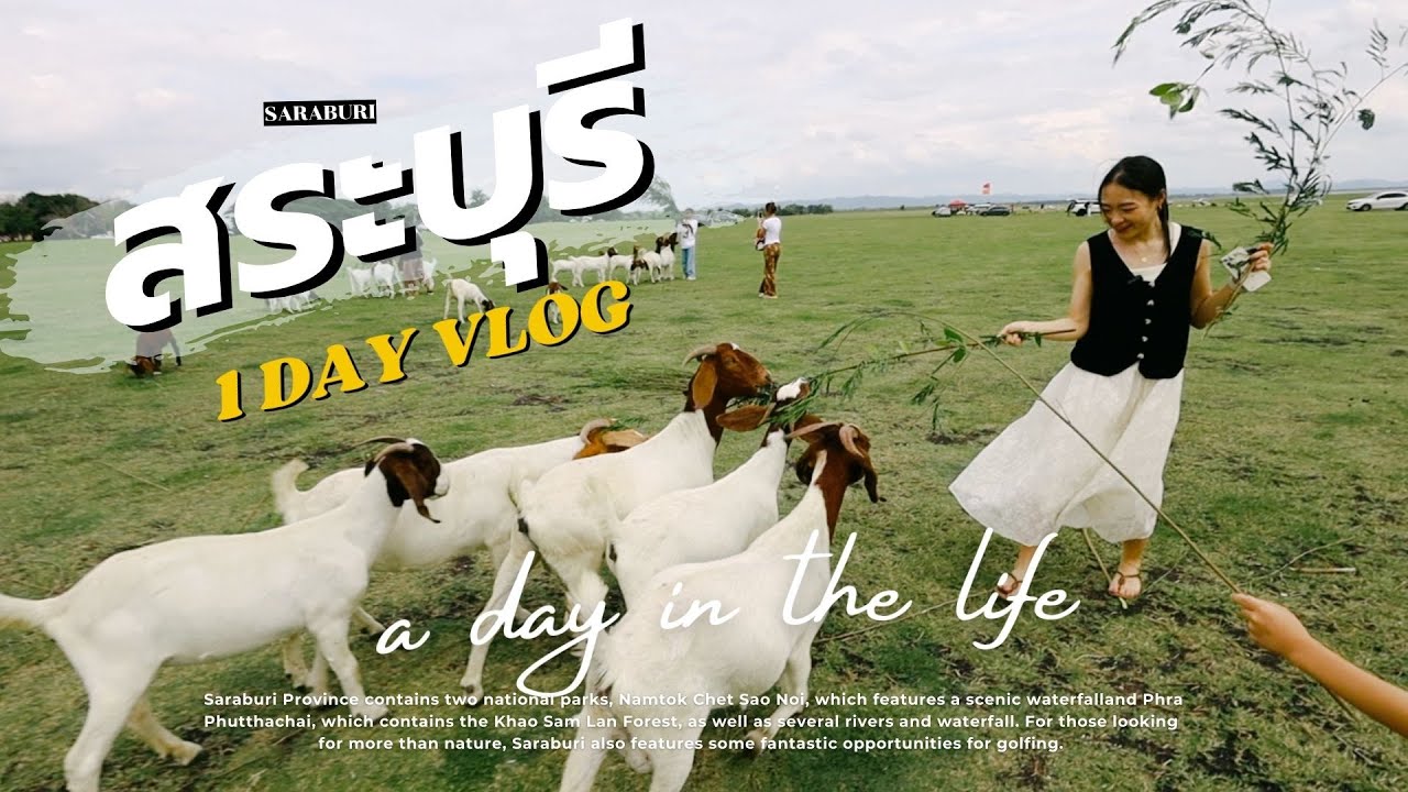 Vlog เที่ยวสระบุรี 1 Day Trip ชิลล์ๆใกล้กรุง 2024