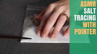 ASMR Favourite - Salt Tracing With Pointer & Crinkly Ziploc Bag screenshot 1
