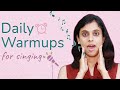 10 minute warmup exercise for all singers  voxguru ft pratibha sarathy