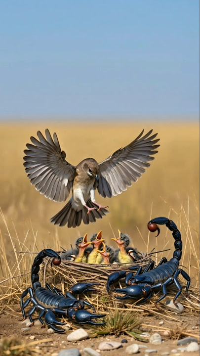 Download lagu Bird Vs Scorpions #bird #birds #scorpion #birdspecies #wildlife