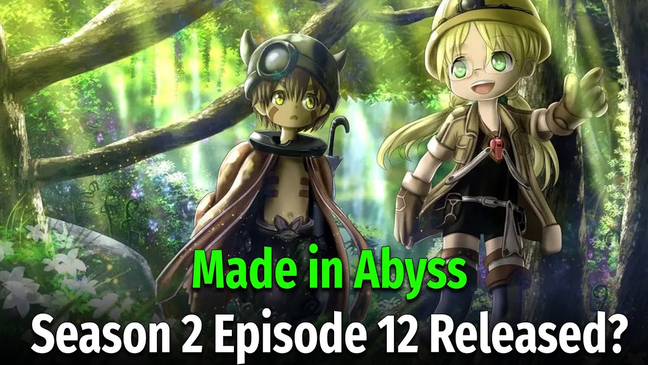 Feito no tempo de lançamento do episódio 12 de Abyss S2, data após o atraso  do final do anime - All Things Anime