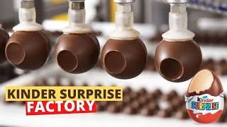 INSIDE THE FACTORY CHOCOLAT EGGS MAKING MACHINES