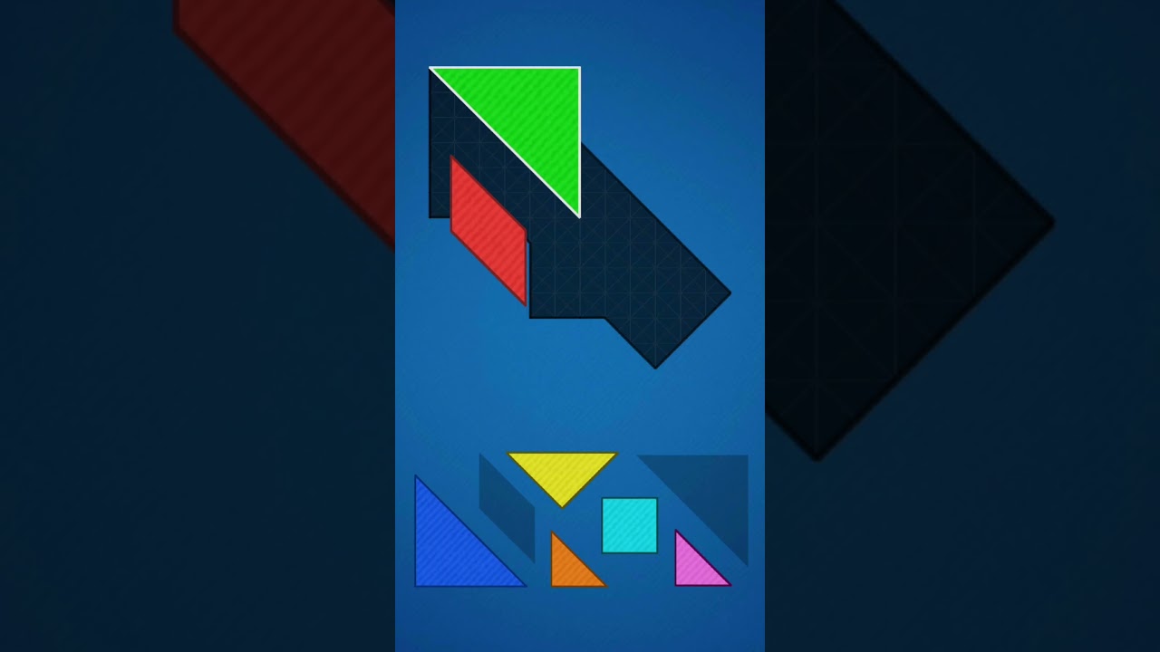🧩Tangram Puzzle Challenge!🧩[142] 