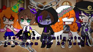 The Afton Family stuck in a room for 24 hours || Short and kinda lazy