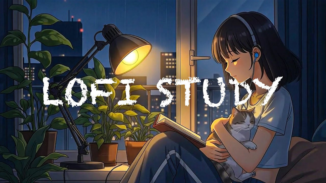 1 Hour Lofi Study Music | Chill Beats to Focus, Read & Work - YouTube