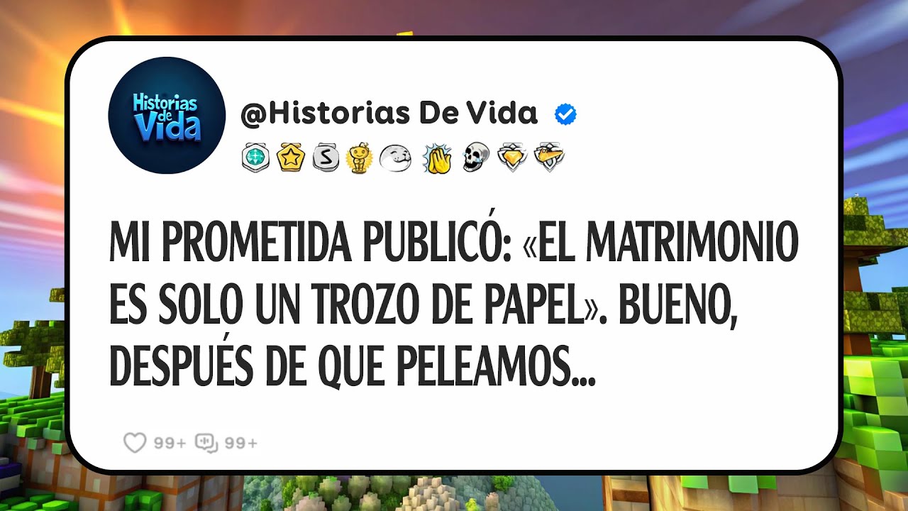 Mi Prometida Publicó: «el Matrimonio Es Solo Un Trozo De Papel». Bueno, Después De Que Peleamos...
