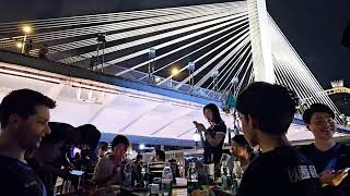 Cubing under the bridge