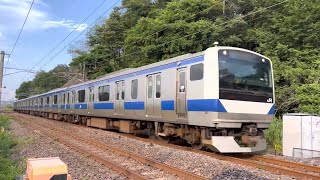 (約84.3km)680M E531系K468編成 普通 水戸行 常磐線 泉~植田間 通過