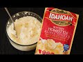 How to make idahoan instant mashed potatoes