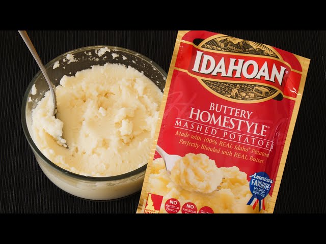 Make Idahoan Instant Mashed Potatoes