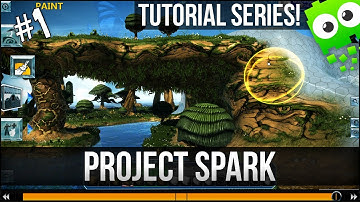 Project Spark Tutorial Series - Part 1 - Basic World Creation + Toolbox.