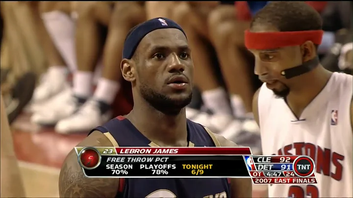 LeBron James Full Highlights 2007 ECF G5 at Pistons - 48 Pts, Scores Last 25 Pts, Must Watch!!! - DayDayNews